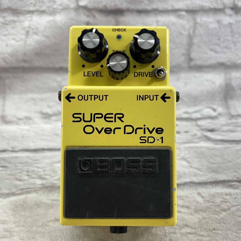 Used:  Boss SD-1 - Keeley GE Mod Super OverDrive Pedal