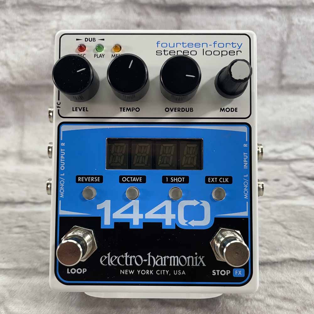 Used:  Electro-Harmonix 1440 Stereo Looper