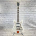 Used:  Epiphone Crestwood Custom Tremotone Electric Guitar - Polaris White