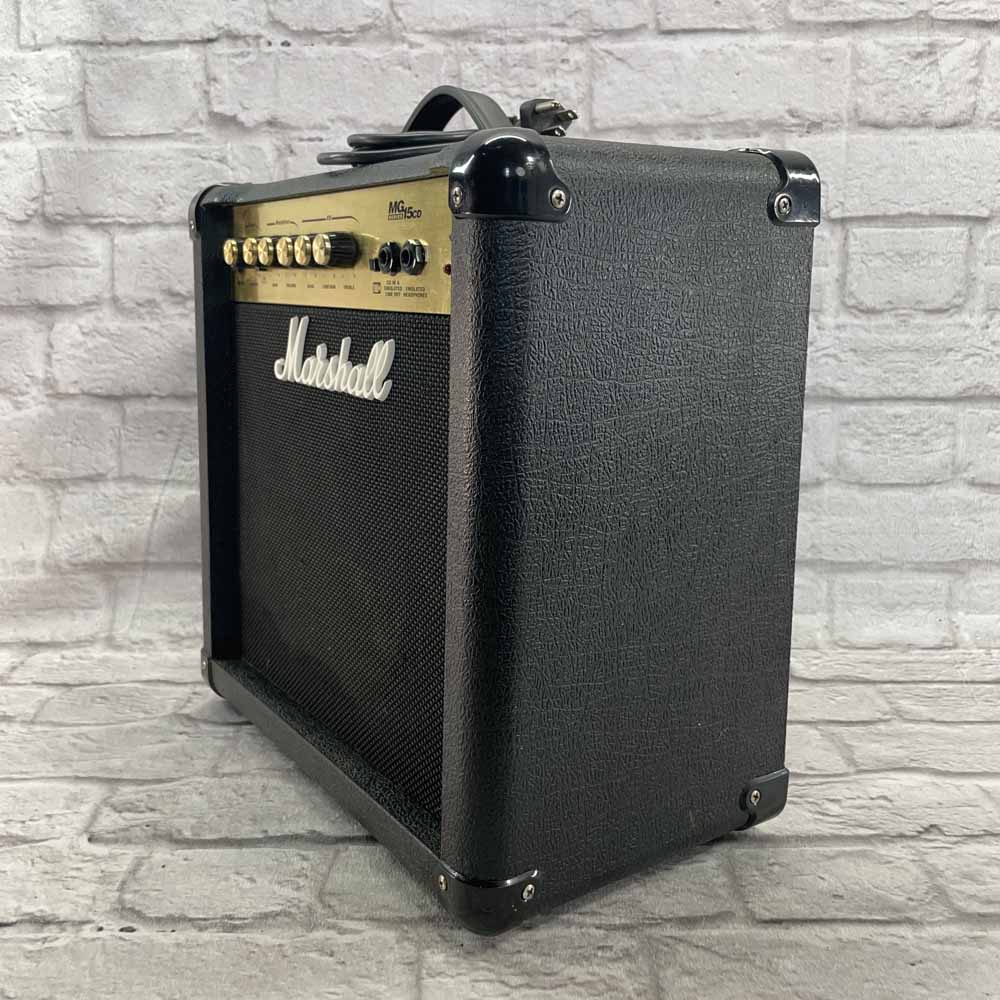 Used:  Marshall MG15CD 15 Watt Solid State Practice Combo Amp