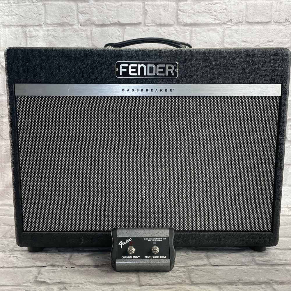 Used:  Fender Bassbreaker 30R, 120V Guitar Amplifier