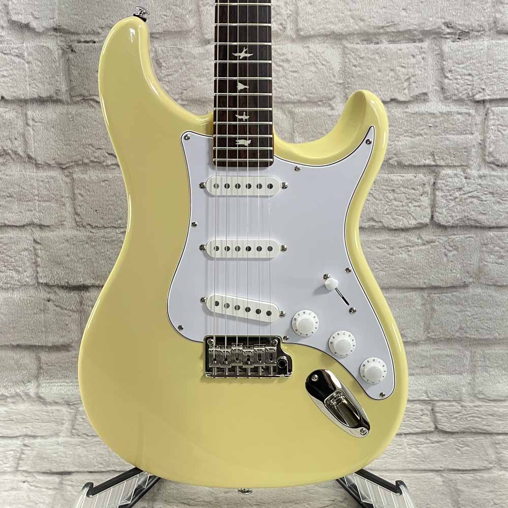 Used:  PRS SE Electric Guitar - Silver Sky Moon White