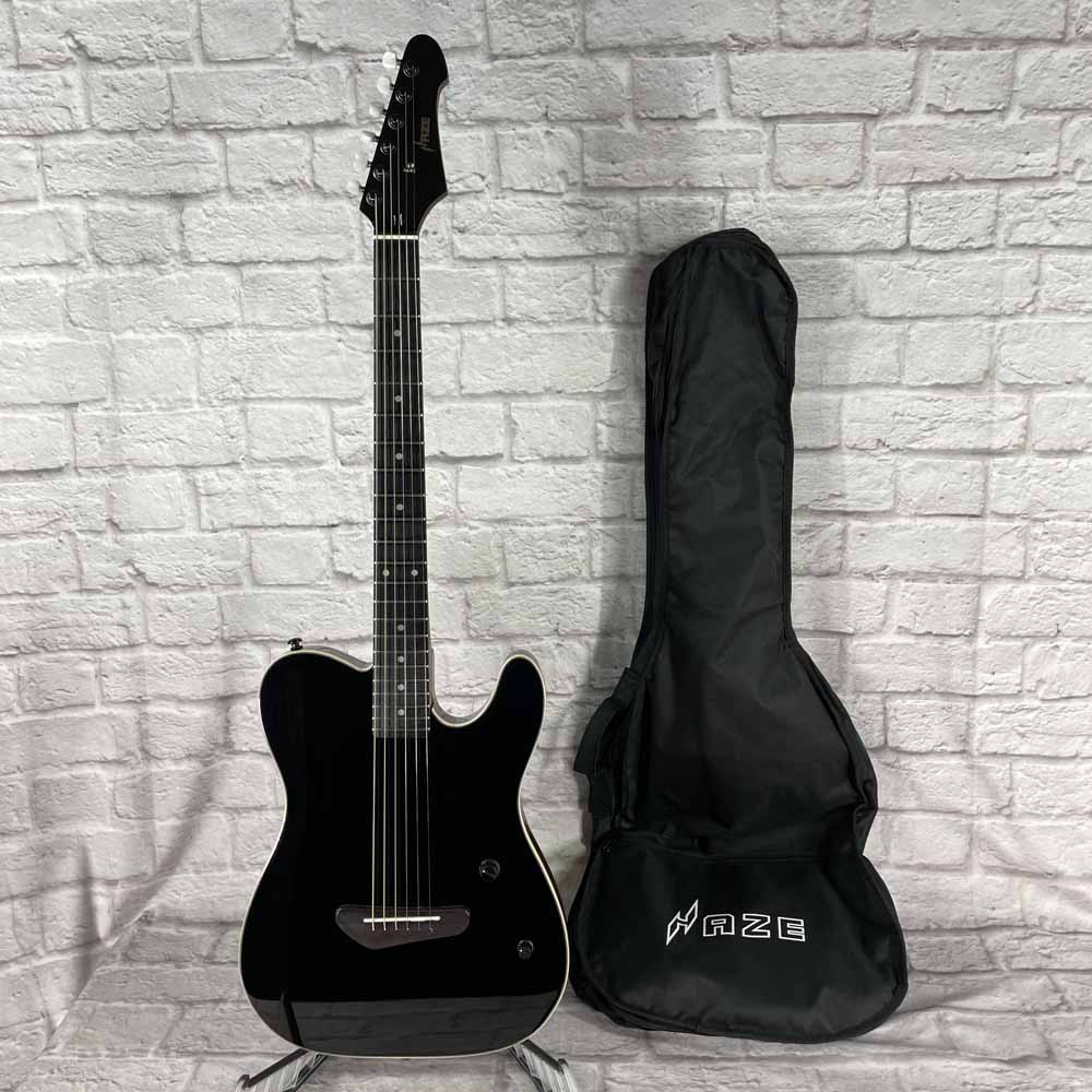 Used:  Haze Electric/Acoustic Telecaster Guitar
