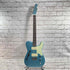 Used:  Squier FSR Cabronita Thinline Telecaster, Ice Blue Metallic