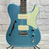 Used:  Squier FSR Cabronita Thinline Telecaster, Ice Blue Metallic