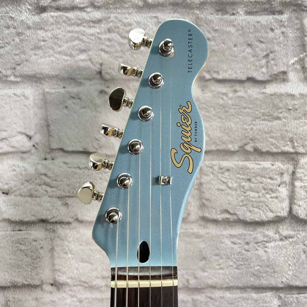 Used:  Squier FSR Cabronita Thinline Telecaster, Ice Blue Metallic