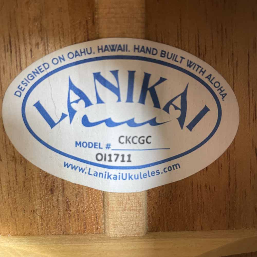 Used:  Lanikai Concert Ukulele CKCGC