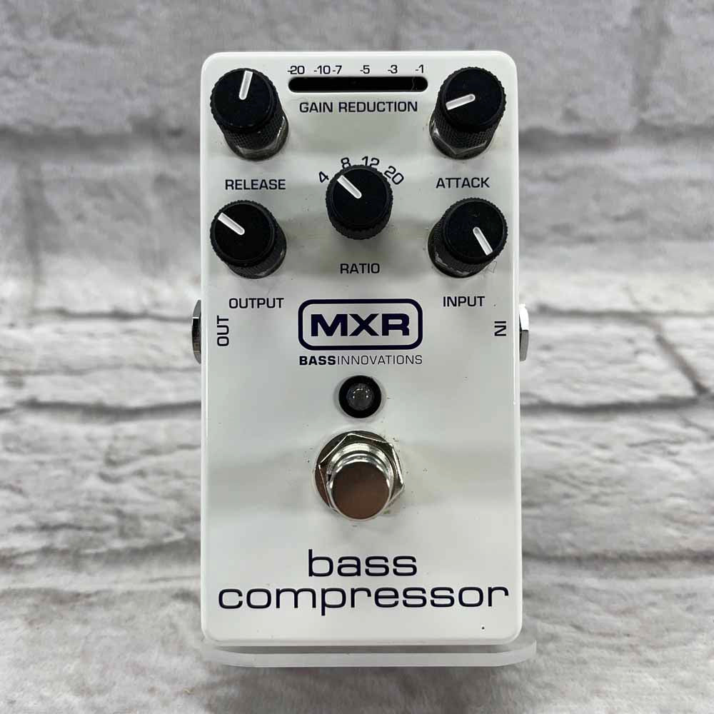 Used:  MXR Bass Compressor Pedal
