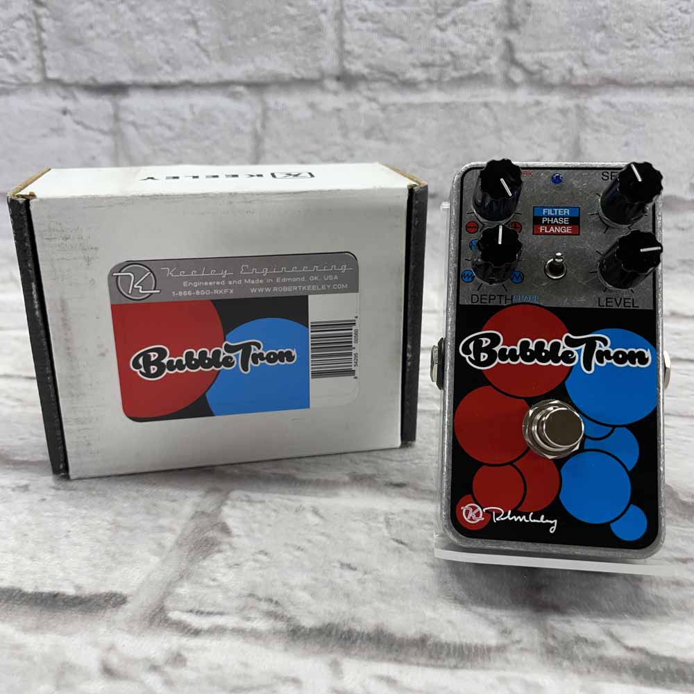 Used:  Keeley Bubble Tron Dynamic Flanger Phaser Pedal