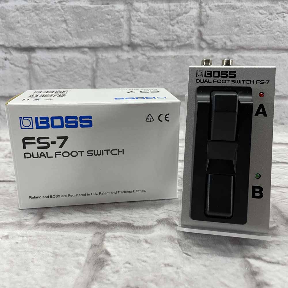 Used:  Boss FS-7 Dual Footswitch