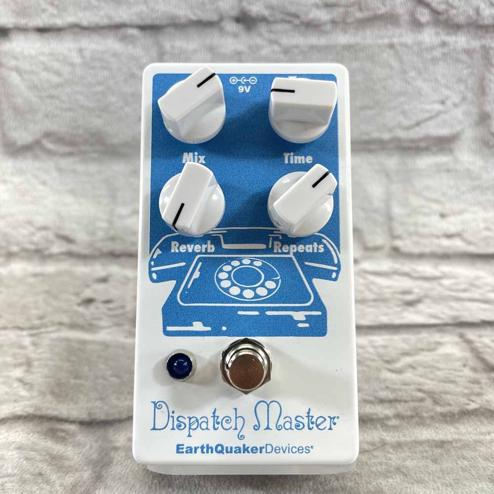 Used:  EarthQuaker Devices Dispatch Master V3 Delay/Reverb Pedal