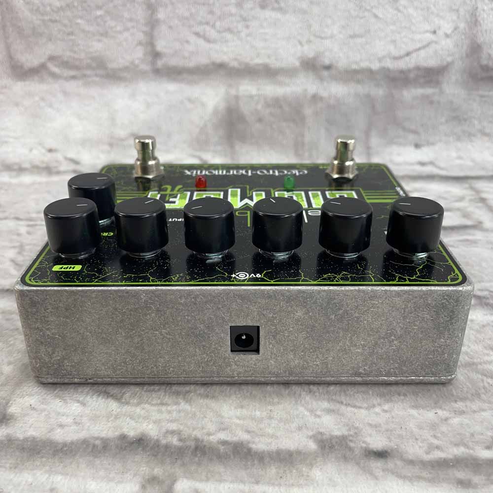 Used:  Electro-Harmonix Deluxe Bass Big Muff Pi Distortion/Sustainer Pedal