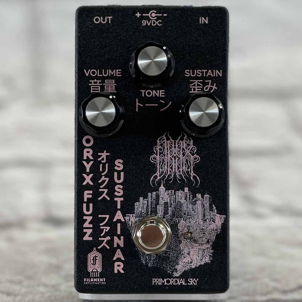 Filament Amplification Oryx Fuzz Sustainar - Black w/Pink Graphic