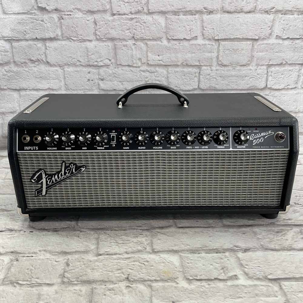 Used:  Fender Bassman 500 Amp Head