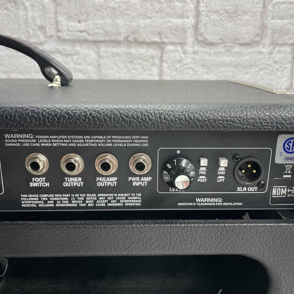 Used:  Fender Bassman 500 Amp Head