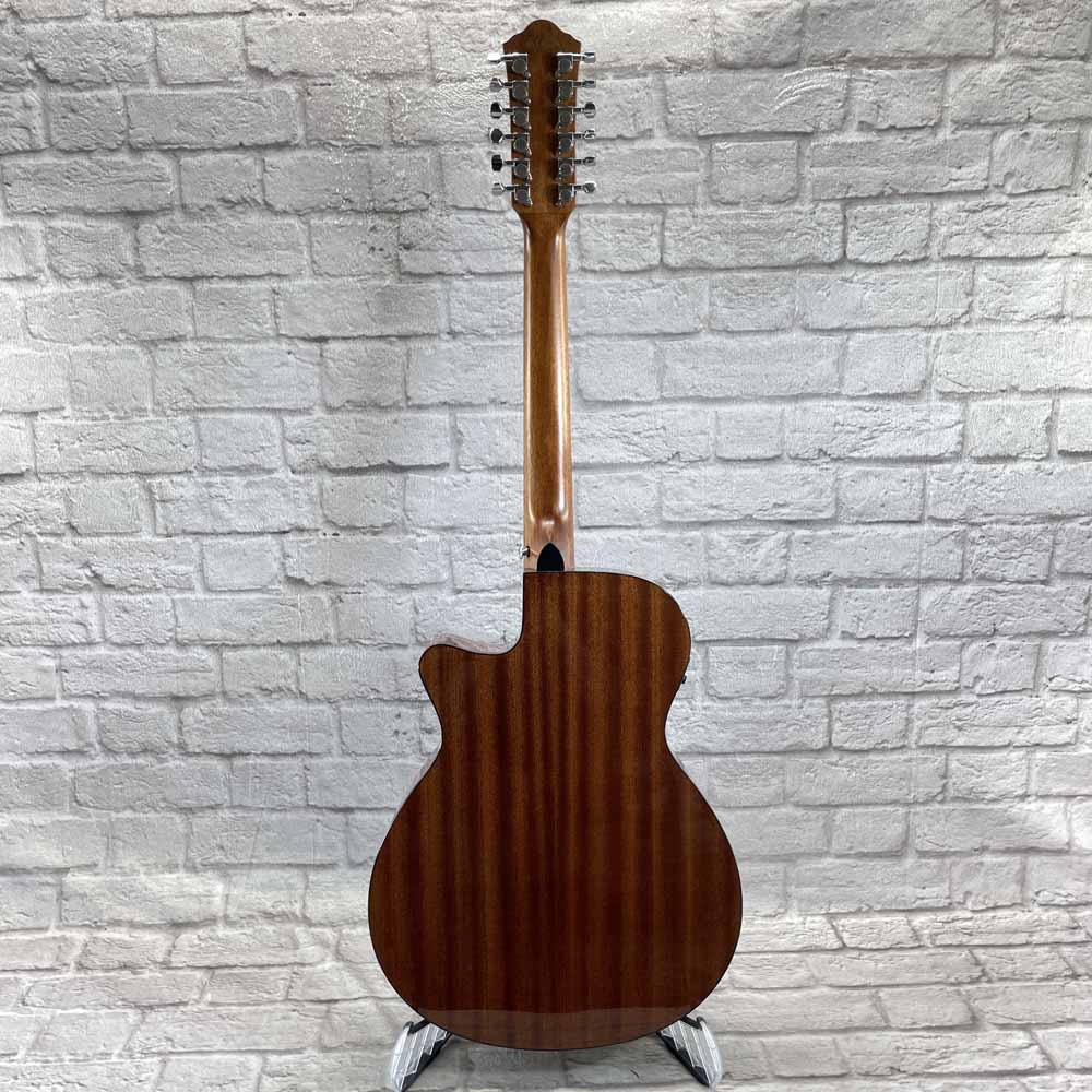 Used:  Ibanez AEG5012-DVH 12 String Acoustic Guitar - Dark Violin Sunburst