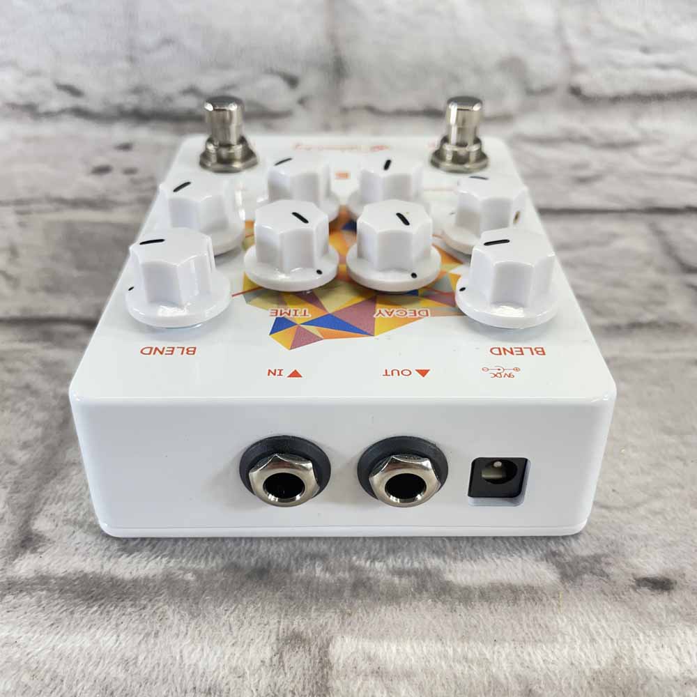 Used:  Keeley Caverns Delay Reverb Pedal