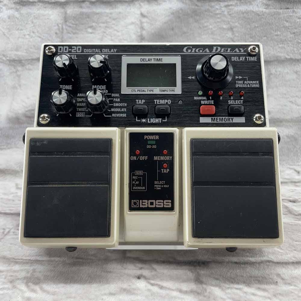 Used:  Boss DD-20 Giga Digital Delay