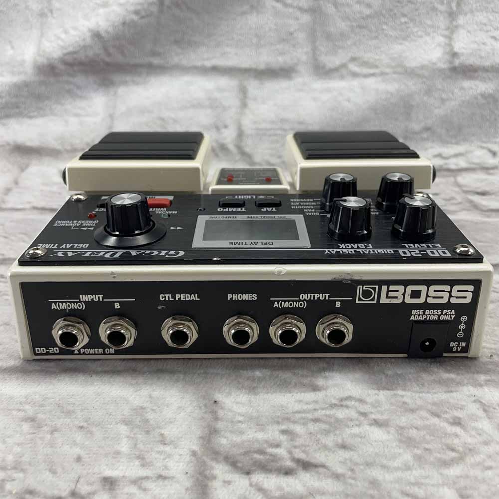 Used:  Boss DD-20 Giga Digital Delay