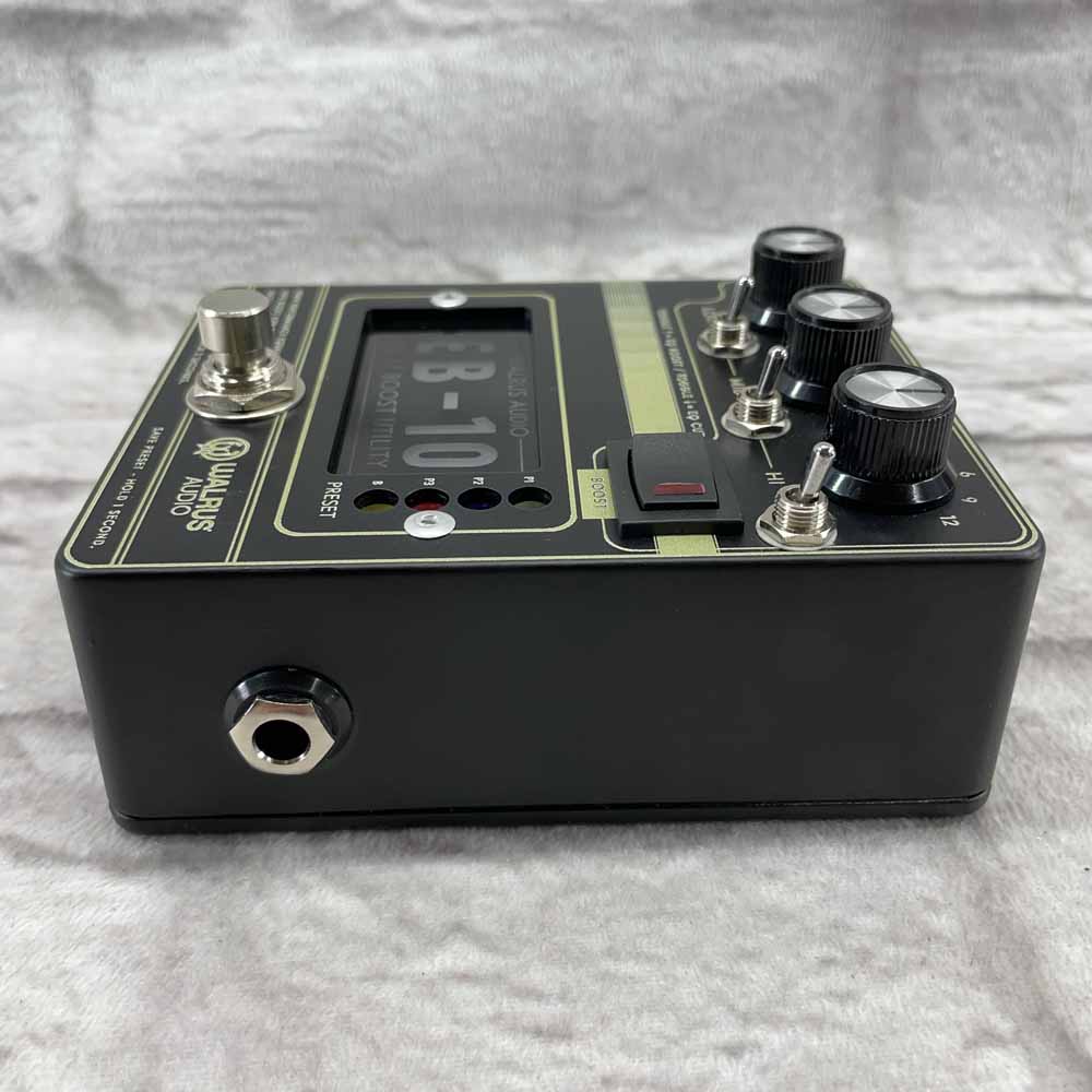 Used:  Walrus Audio EB-10 Preamp EQ/Boost Pedal - Matte Black