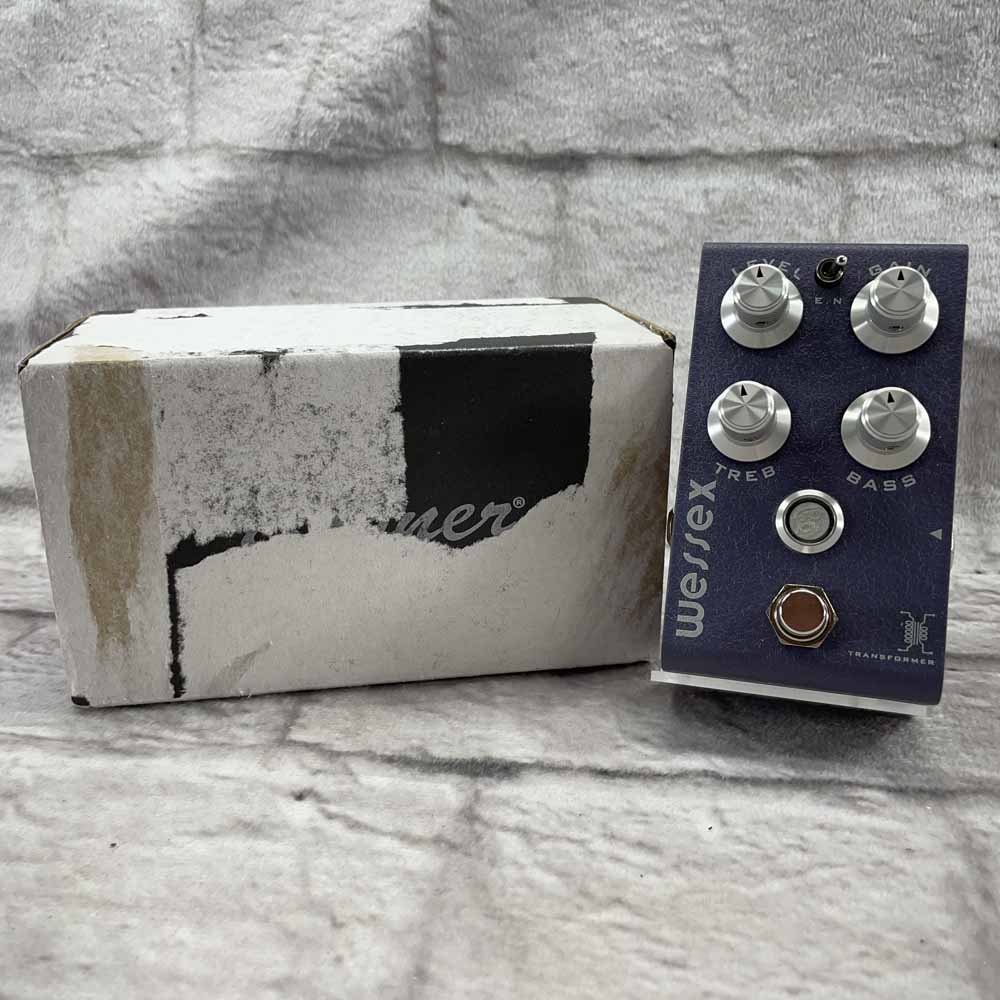 Used:  Bogner Wessex Overdrive Pedal