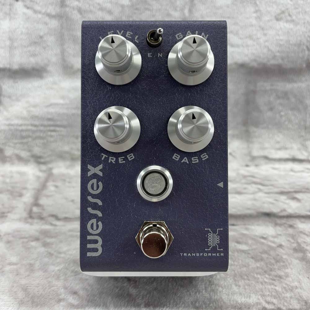 Used:  Bogner Wessex Overdrive Pedal