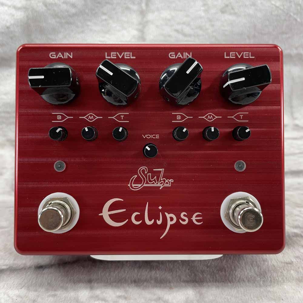 Used:  Suhr Eclipse Dual Channel Overdrive/Distortion Pedal