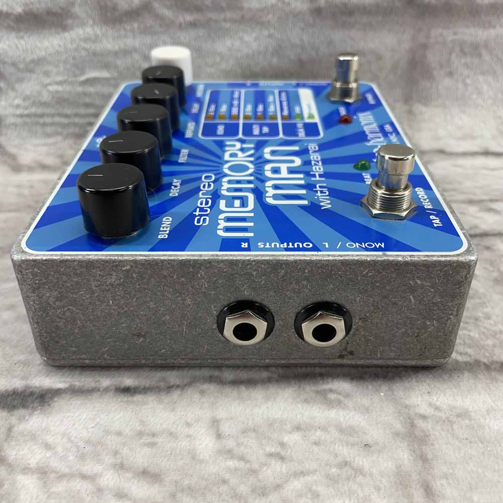 Used:  Electro-Harmonix Stereo Memory Man w/Hazarai