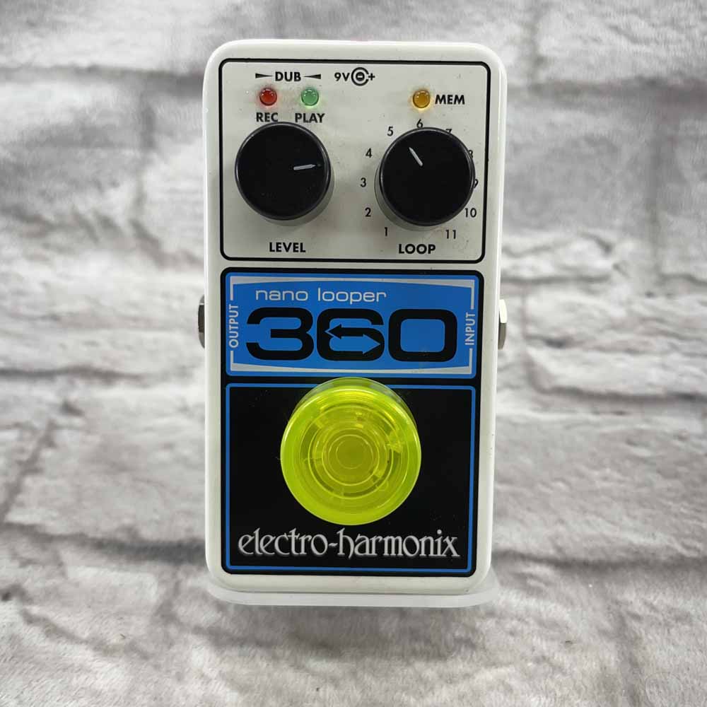 Used:  Electro-Harmonix 360 Nano Looper