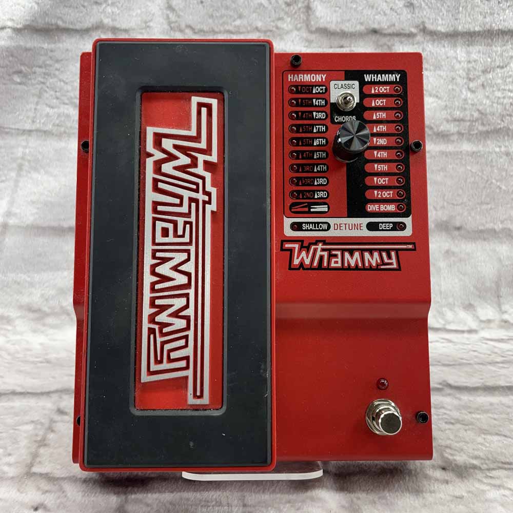 Used:  DigiTech WhammyV-01