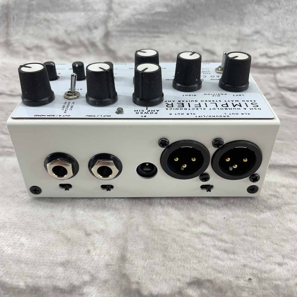 Used:  DSM & Humboldt Electronics Simplifier Zero Watt Stereo Guitar Amp Pedal