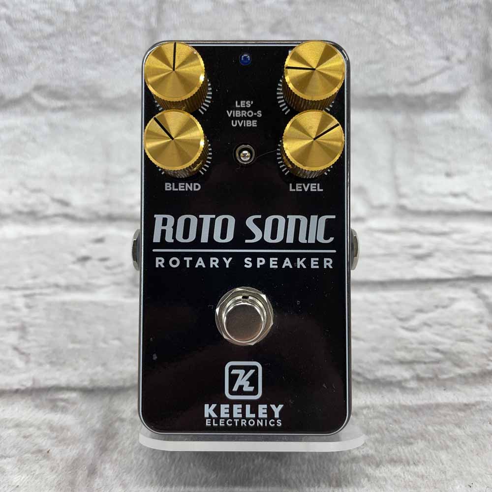 Used:  Keeley Electronics Roto Sonic Rotary Speaker Pedal