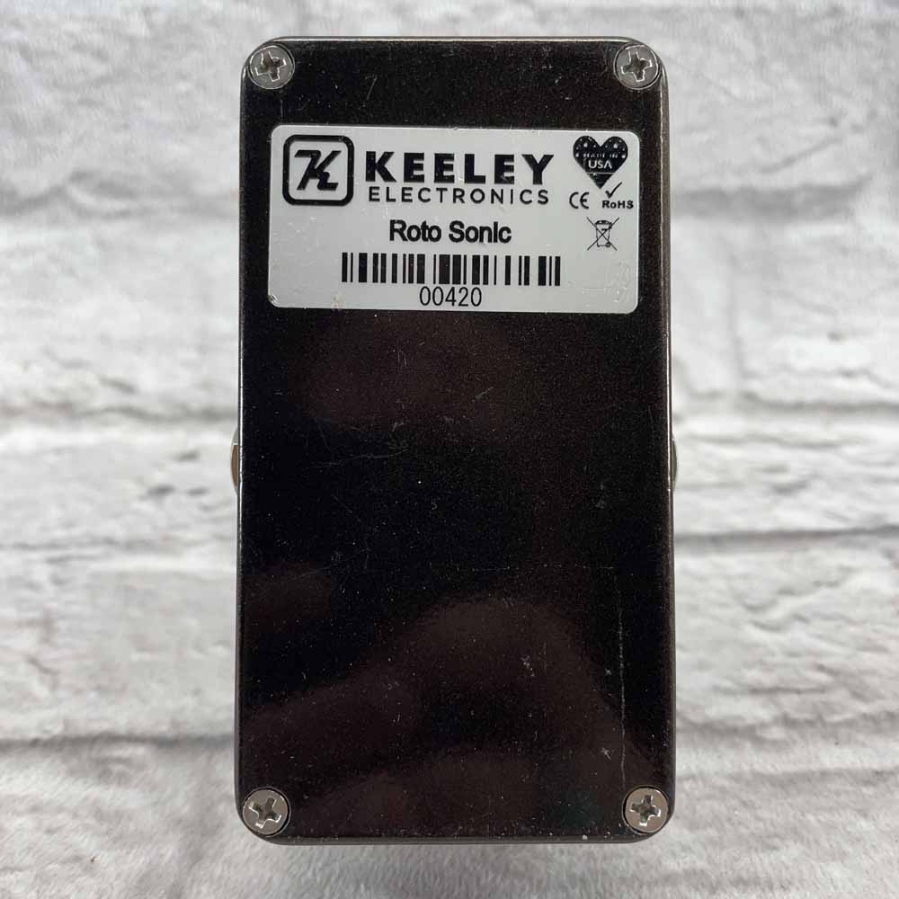 Used:  Keeley Electronics Roto Sonic Rotary Speaker Pedal