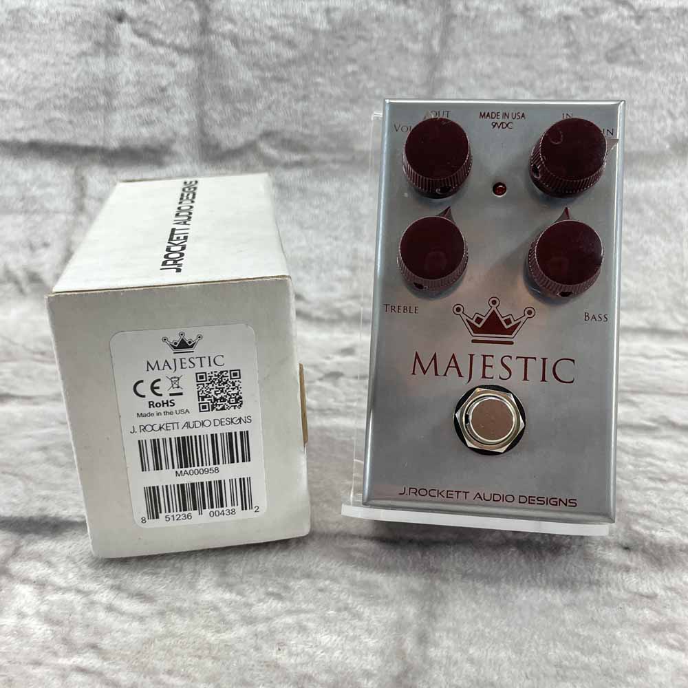 Used:  J.Rockett Audio Majestic Overdrive Pedal