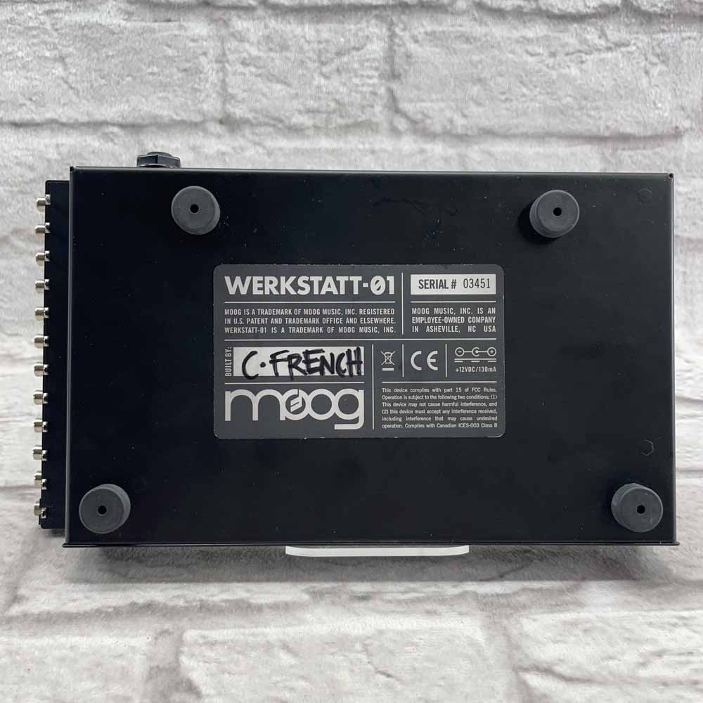 Used:  Moog Werkstatt 01 & CV Expander