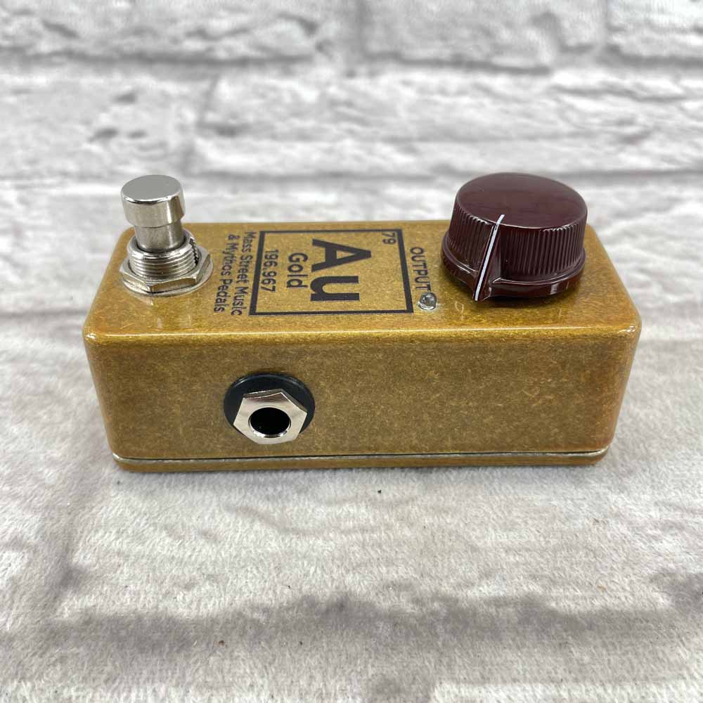 Used:  Mythos Pedals AU-79 Fuzz Pedal - Gold