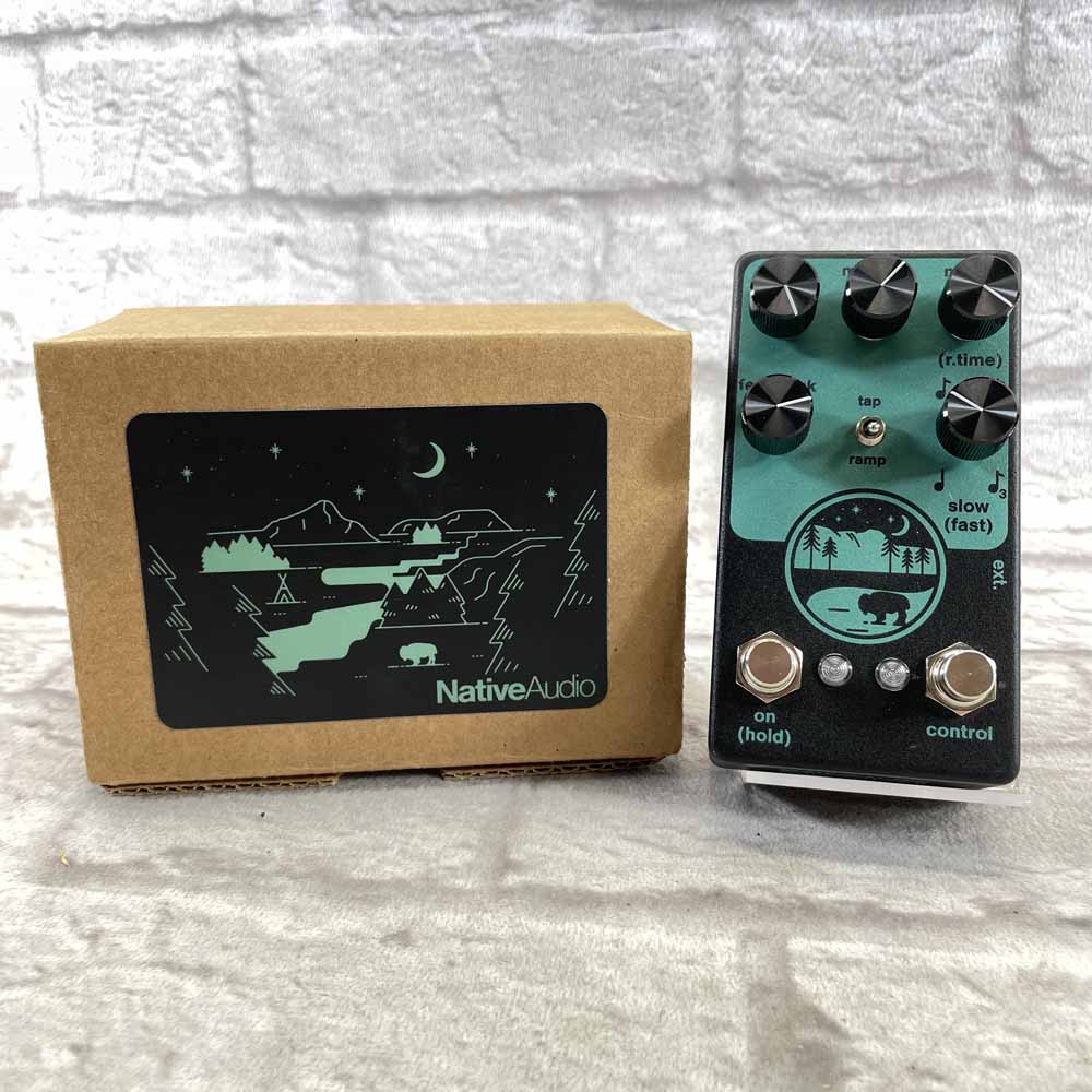 Used:  Native Audio Wilderness - Tap/Ramp Delay Pedal