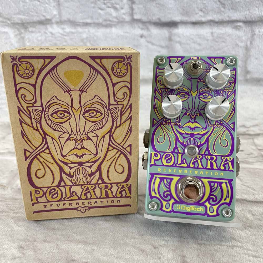 Used:  DigiTech Polara Reverberation Pedal