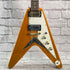 Used:  Epiphone Flying V (Gibson Logo)