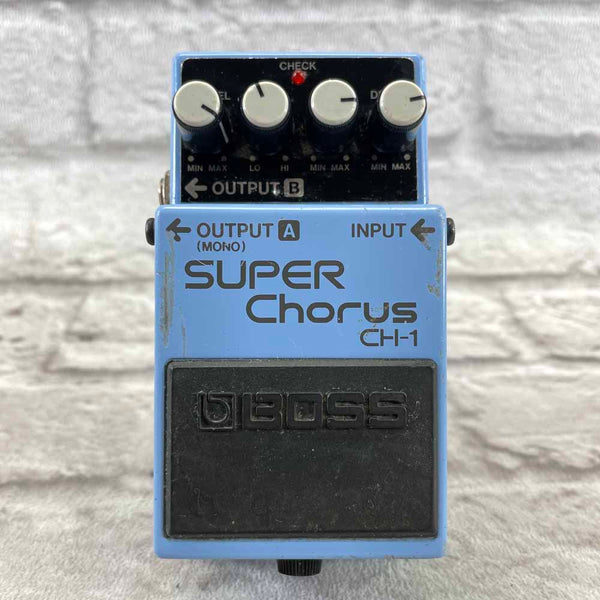 Used: Boss 1995 CH-1 Super Chorus (Pink Label - Analog) – Flipside