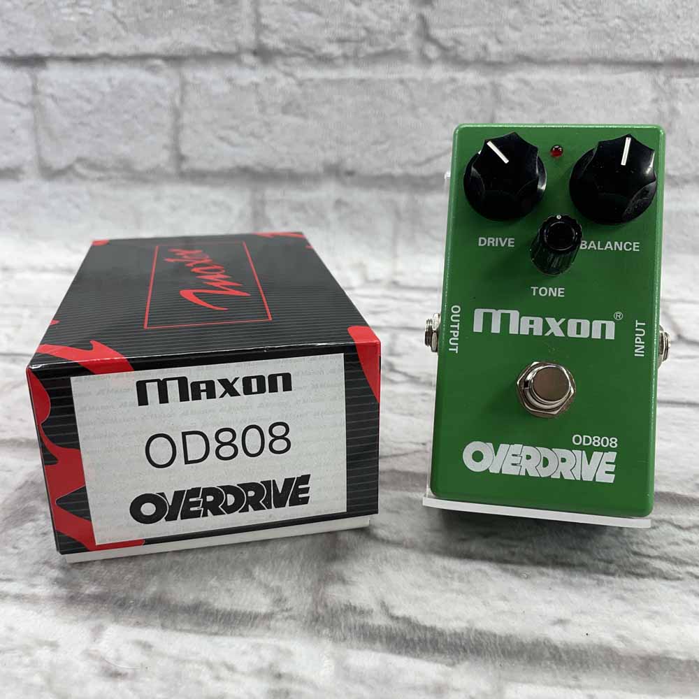 Used:  Maxon OD 808 Overdrive Pedal