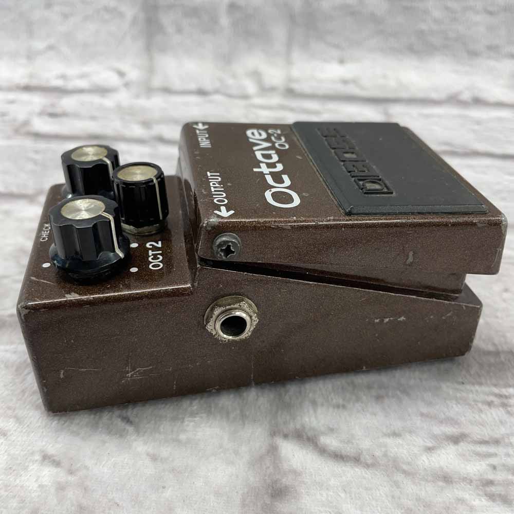 Used:  Boss OC-2 Super Octave Pedal