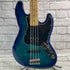 Used:  Fender Player Jazz Bass Plus Top Limited Edition - Blue Burst