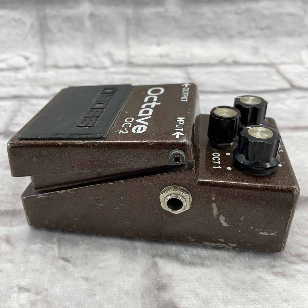 Used:  Boss OC-2 Super Octave Pedal