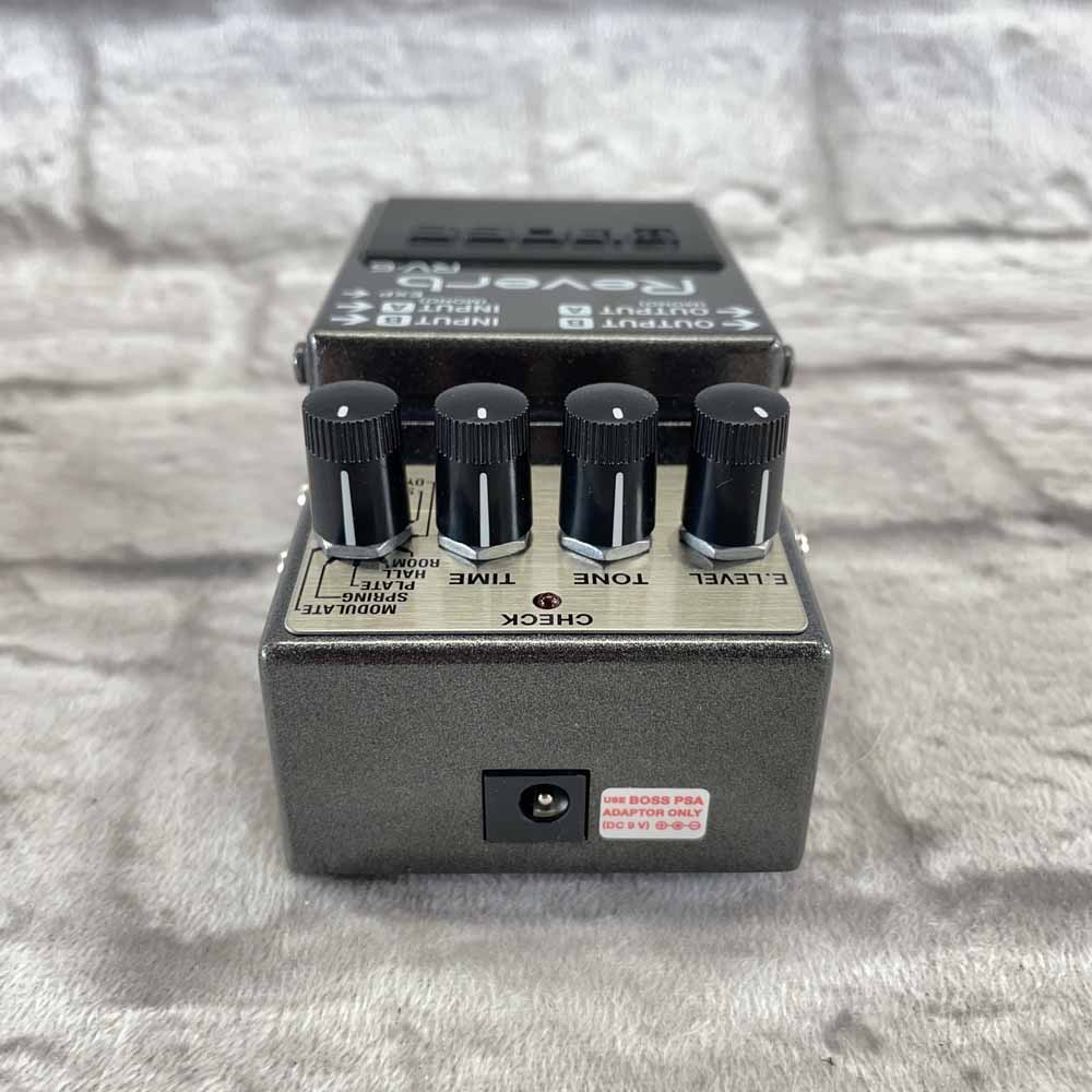 Used:  Boss RV-6 Digital Reverb and Delay Pedal