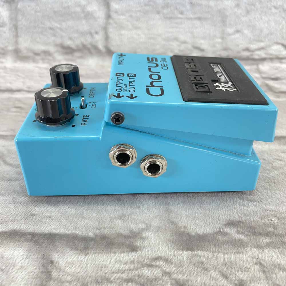 Used:  Boss CE-2w Waza Craft Chorus Effects Pedal