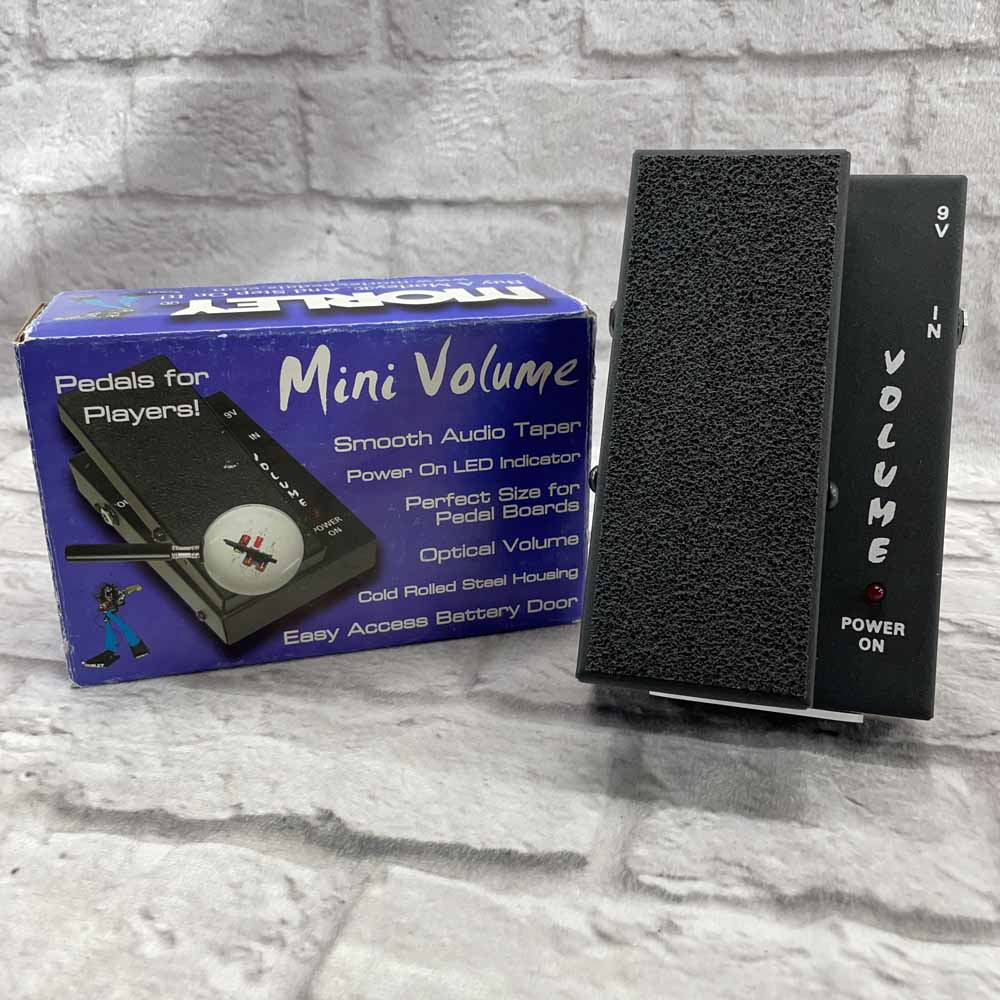 Used:  Morley MMV Mini Volume Pedal