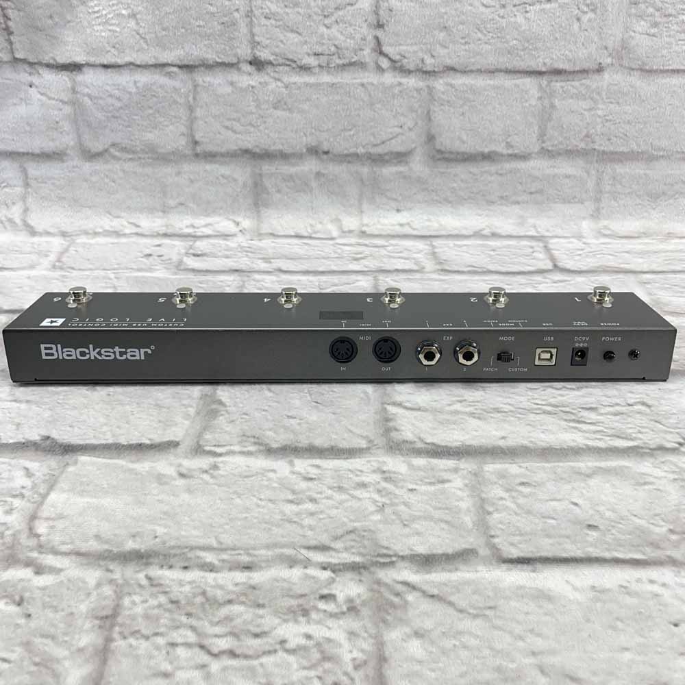 Used:  Blackstar Amplification Live Logic USB MIDI Controller
