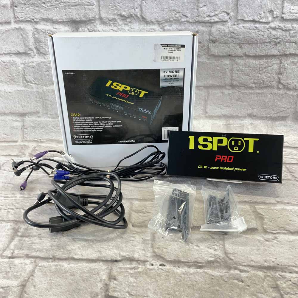 Used:  Truetone CS12 1 Spot Pro w/mounting brackets