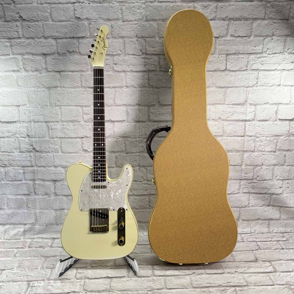 Used:  Fender MIJ 50th Anniversary Telecaster - Double Bound - White/Pearl